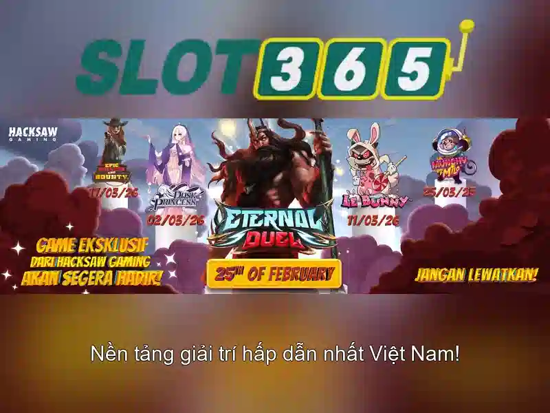 Slot365 la nen tang choi slot truc tuyen