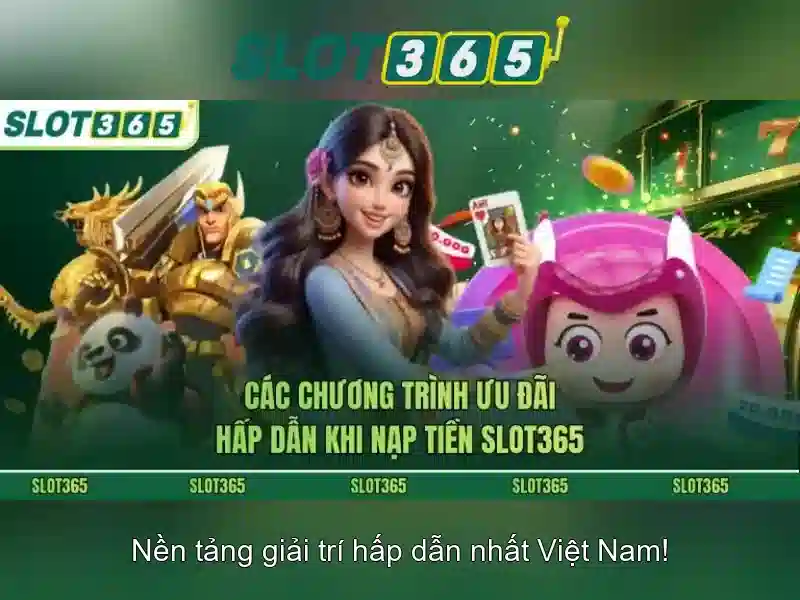 Trải nghiệm slot trực tuyến trên Slot365