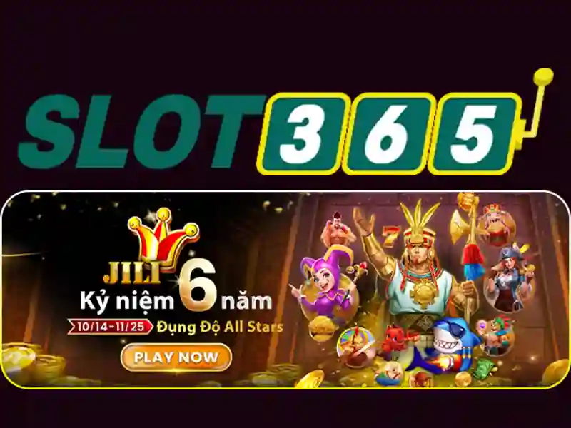 Slot365: Trải nghiệm chơi máy đánh bạc trực tuyến hàng đầu